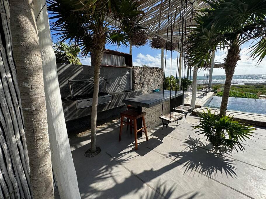 Tulum Beachfront Villa I'Ik By Casa Xuul Tulum Exterior foto