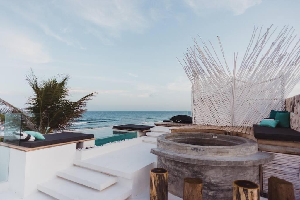 Tulum Beachfront Villa I'Ik By Casa Xuul Tulum Exterior foto